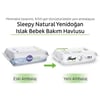 Sleepy Natural Yenidoğan Islak Bebek Bakım Havlusu