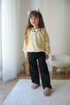  YILDIZLI BLUZ SİYAH PANTOLON TAKIM