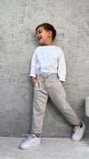 Bej Renkli Jogger Pantolon