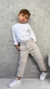 Bej Renkli Jogger Pantolon