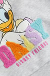 Daisy Süzene Nakışlı Gri Sweatshirt