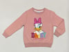 Daisy Süzene Nakışlı Somon Sweatshirt