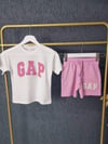 Gap Süzene Nakışlı  Pembe Kız Çocuk Takım