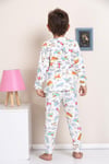 Helikopter Desenli Pijama Takımı