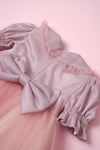 KISA KOLLU PEMBE PRENSES ELBİSE