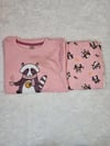 Kız Çocuk Kunduz Desenli Pijama Takımı 