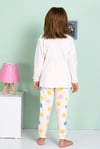 Kız Çocuk Puantiye Desenli Pijama Takımı 