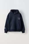 Lacivert Born Wild Sweatshirt