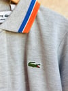 Lacoste Polo Yakalı Erkek Çocuk Tişört Gri