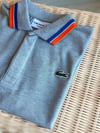 Lacoste Polo Yakalı Erkek Çocuk Tişört Gri