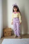 LİLA PANTOLON BLUZ TAKIM