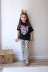 Minnie Mause Kız Çocuk  Tayt  Tişört Takım