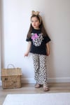 Minnie Mause Kız Çocuk  Tayt  Tişört Takım