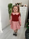PEMBE SÜVETERLİ ELBİSE