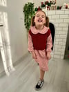 PEMBE SÜVETERLİ ELBİSE