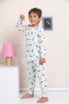 Robot Desenli Pijama Takımı