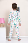 Robot Desenli Pijama Takımı