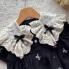 Siyah Pinterest Kız Çocuk Elbise