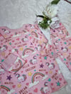 Unicorn Desenli Pijama Takımı 