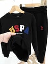 USPA SİYAH EŞOFMAN TAKIMI