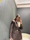 ACI KAHVE BLAZER CEKET 