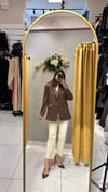ACI KAHVE SÜET BLAZER CEKET