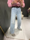 AÇIK MAVİ KEMERLİ JEAN 
