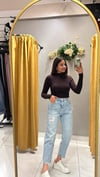 AÇIK MAVİ MOM JEAN