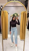 AÇIK MAVİ MOM JEAN