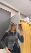 ANTRASİT DÜĞME DETAYLI BASİC 