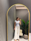 BEBE MAVİSİ BAĞLAMALI GÖMLEK