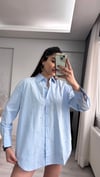BEBE MAVİSİ TAŞLI GÖMLEK