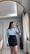 BEBE MAVİSİ TAŞLI GÖMLEK