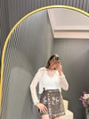 BEYAZ AJURLU TRİKO