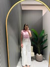 BEYAZ DİKİŞLİ JEAN 