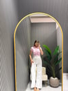 BEYAZ DİKİŞLİ JEAN 
