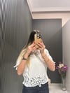 BEYAZ GODELİ T-SHİRT