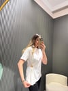 BEYAZ GOLD TOKALI T-SHİRT