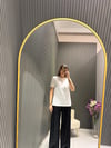 BEYAZ KOLLARI DANTELLİ T-SHİRT