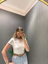 BEYAZ LACİVERT CROP