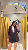 BORDO BLAZER CEKET 