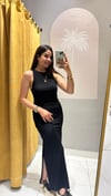DİLVİN BÜZGÜLÜ ELBİSE 