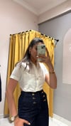 DİLVİN CROP GÖMLEK BEYAZ 
