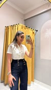 DİLVİN CROP GÖMLEK BEYAZ 