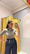 DİLVİN CROP GÖMLEK ÇAĞLA 