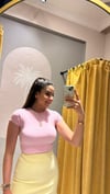 DİLVİN CROP PEMBE 