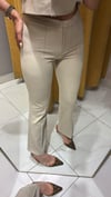DİLVİN DİKİŞ DETAYLI  PANTOLON BEJ