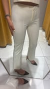 DİLVİN DİKİŞ DETAYLI PANTOLON KREM 