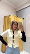 DİLVİN KURDELE DETAYLI YELEK 