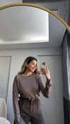 DİLVİN LEOPARLI TRİKO